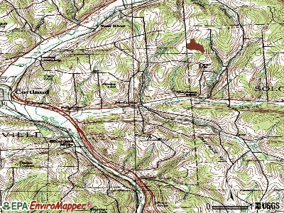 McGraw topographic map
