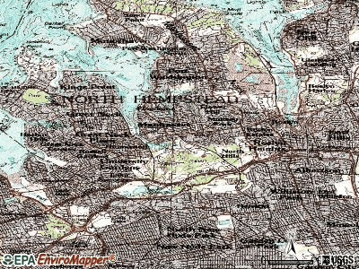 Manhasset topographic map