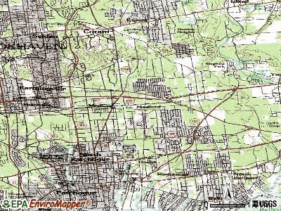 Medford topographic map
