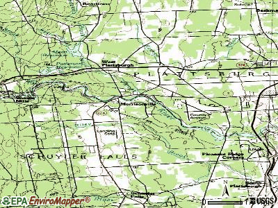 Morrisonville topographic map