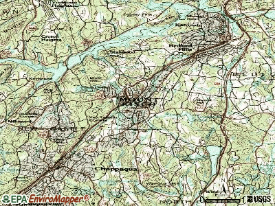 Mount Kisco topographic map