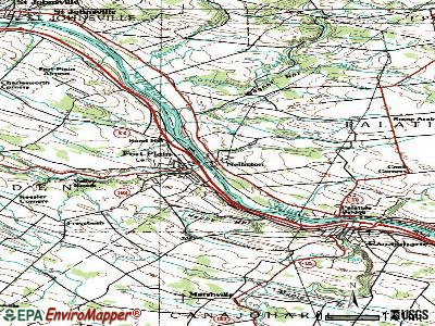 Nelliston topographic map