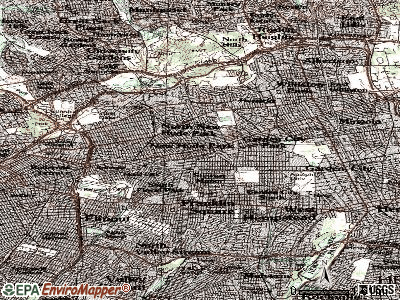 New Hyde Park topographic map