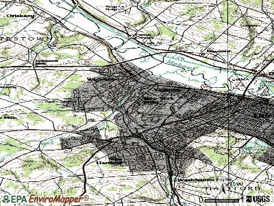 New York Mills topographic map