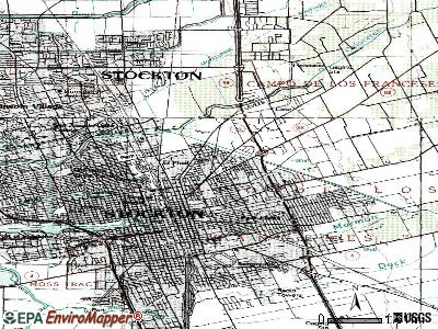 August topographic map