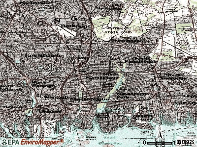 North Massapequa topographic map
