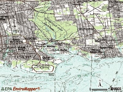 Oakdale topographic map