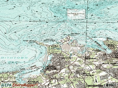 Old Field topographic map
