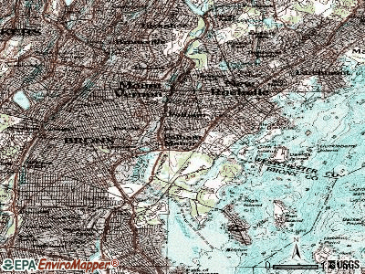Pelham Manor topographic map