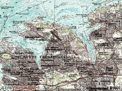 Port Washington topographic map