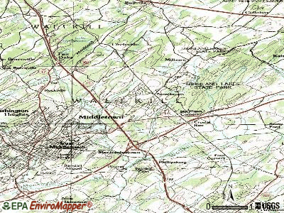Scotchtown topographic map