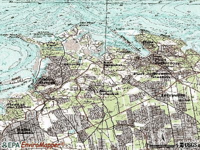 Setauket-East Setauket topographic map