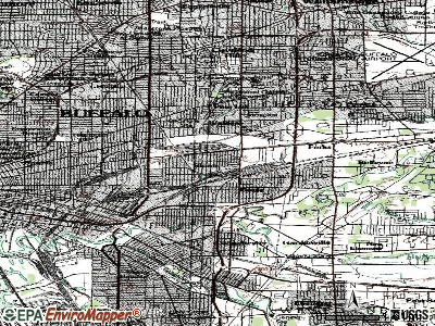 Sloan topographic map