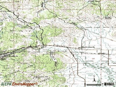 Beckwourth topographic map