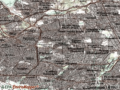 South Floral Park topographic map
