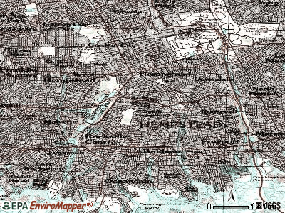 South Hempstead topographic map
