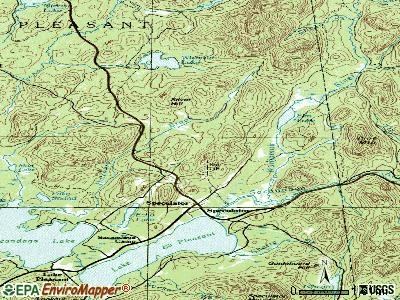 Speculator topographic map