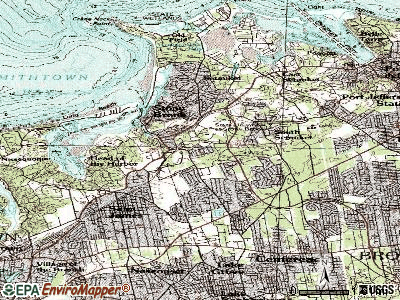 Stony Brook topographic map