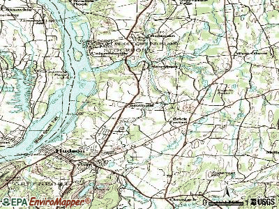 Stottville topographic map