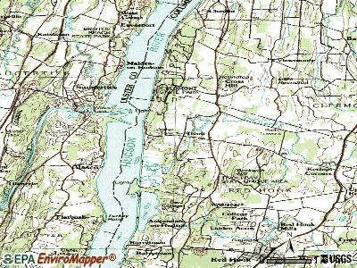 Tivoli topographic map