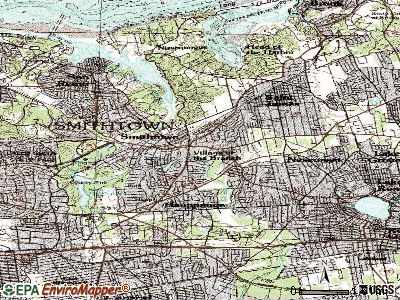 Village of the Branch topographic map