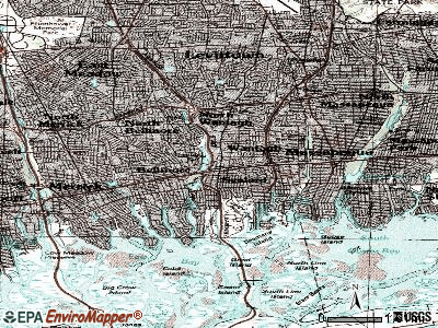Wantagh topographic map