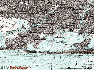 Woodsburgh topographic map