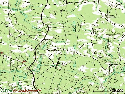 Askewville topographic map