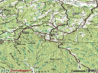Blowing Rock topographic map