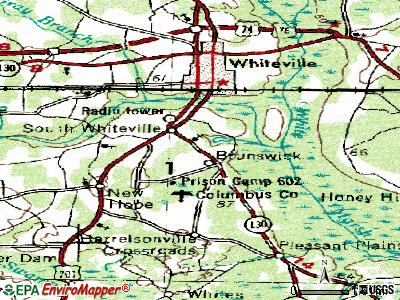 Brunswick topographic map