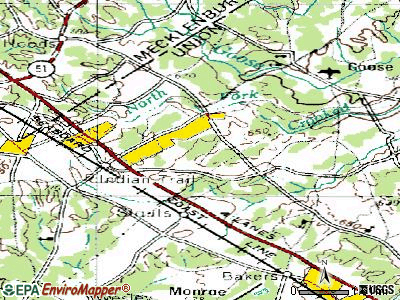Lake Park topographic map