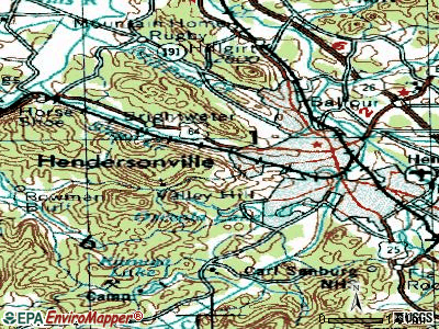 Laurel Park topographic map