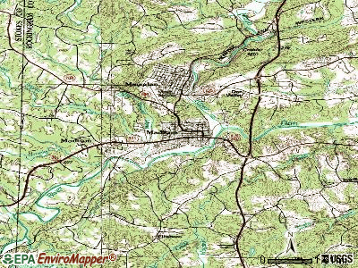 McFarlan topographic map