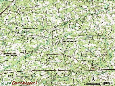 McLeansville topographic map