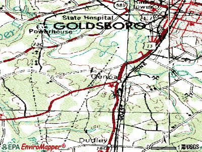 Mar-Mac topographic map