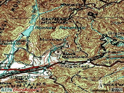 Montreat topographic map