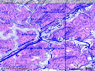 Murphy topographic map