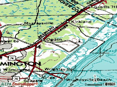 Ogden topographic map