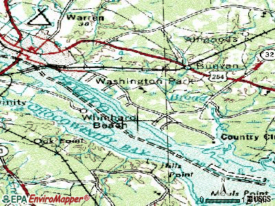 River Road topographic map