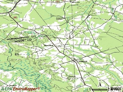 Roxobel topographic map