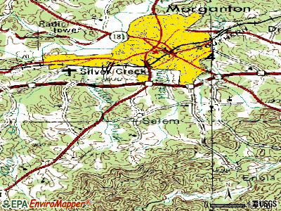 Salem topographic map
