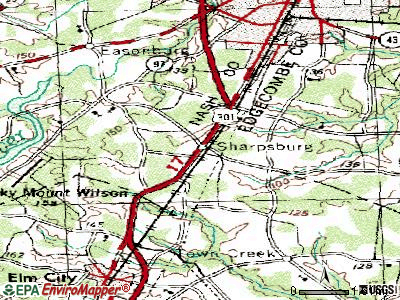 Sharpsburg topographic map