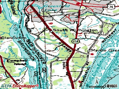 Silver Lake topographic map