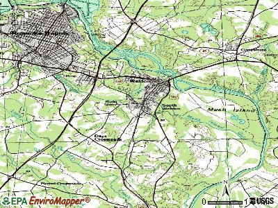 South Henderson topographic map
