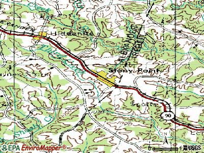 Stony Point topographic map