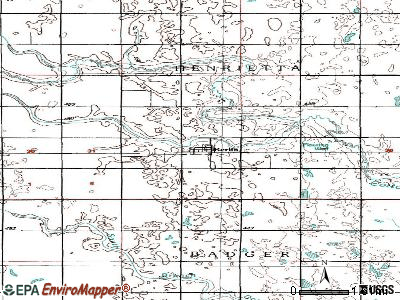 Berlin topographic map