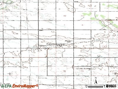 topographic map fort carson