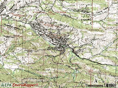 Carmel Valley Village topographic map