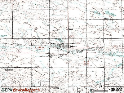 Newburg topographic map