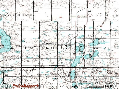 Sanborn topographic map